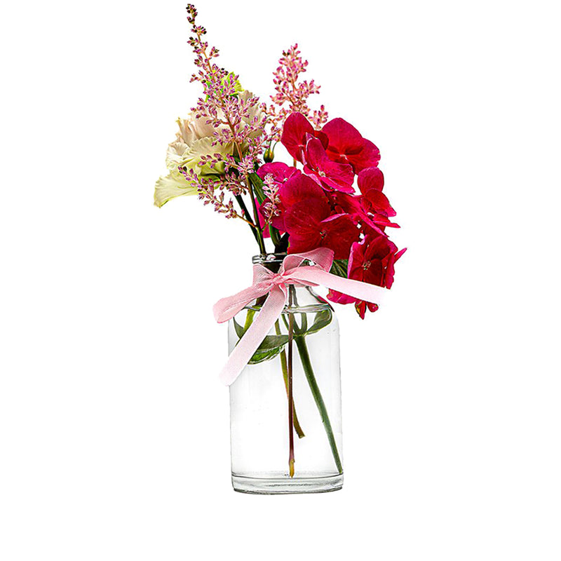 100 ml mini-tr-100-ribbon-pink Vase including Ribbon – glasfactory
